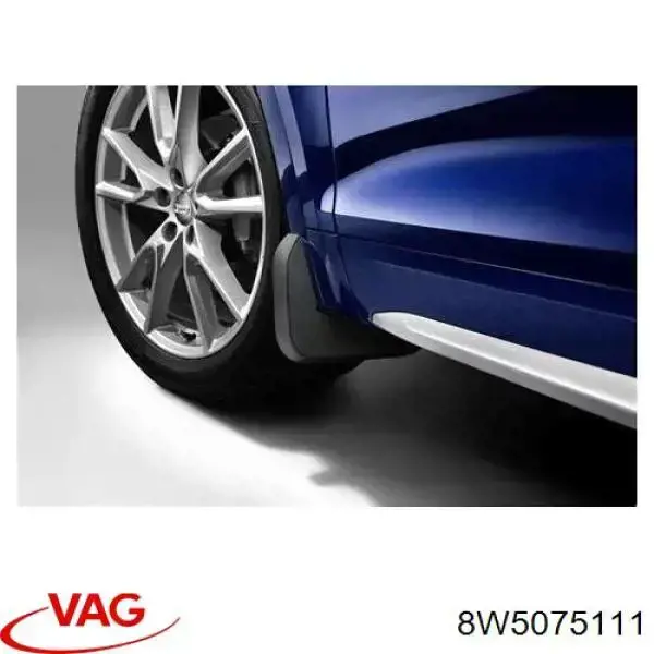 Compre 8W5075111 VAG Protetores de lama dianteiros, kit