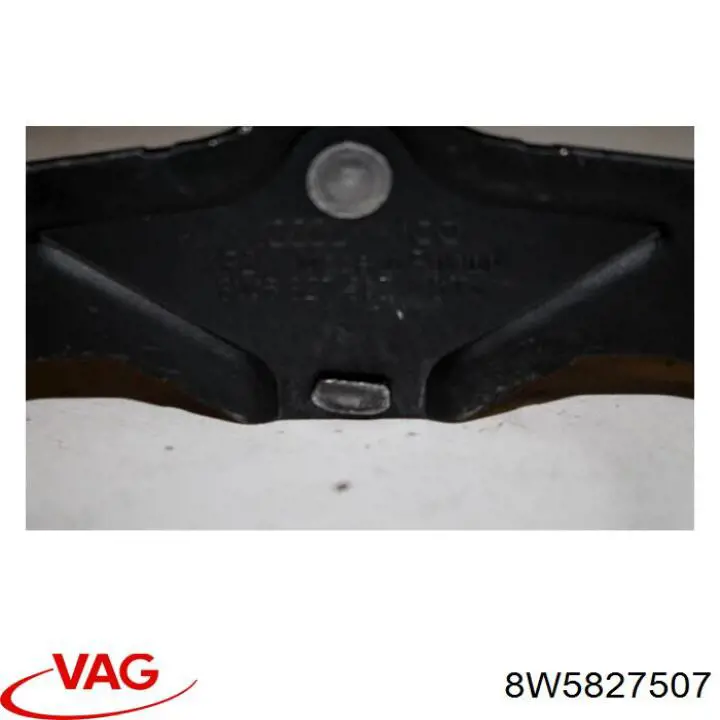 Gozno de garra (parte complementar) de fecho da porta traseira (de bagageiro, 3ª/5ª) VAG 8W5827507 preço, a partir de 22,84 USD