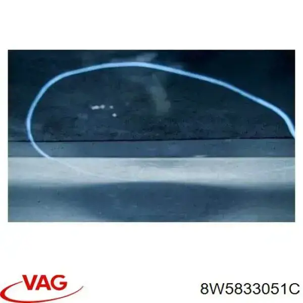 Porta traseira esquerda VAG 8W5833051C preço, a partir de 941,52 USD