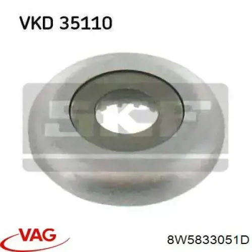 8W5833051D VAG Porta traseira esquerda