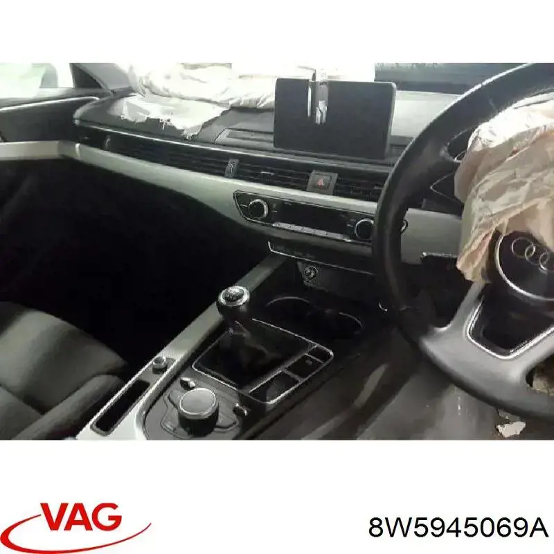 8W5945069A VAG Lanterna traseira esquerda externa