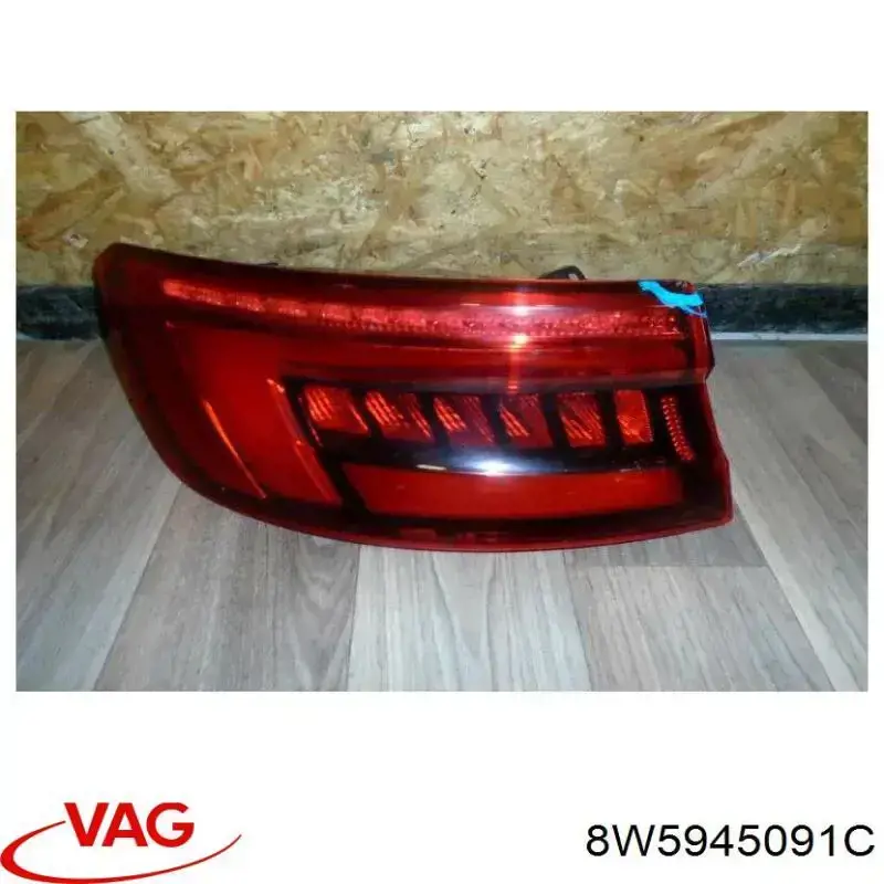 Lanterna traseira esquerda externa VAG 8W5945091C preço, a partir de 273,99 USD