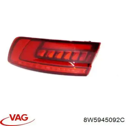 Lanterna traseira direita externa VAG 8W5945092C preço, a partir de 196,05 USD