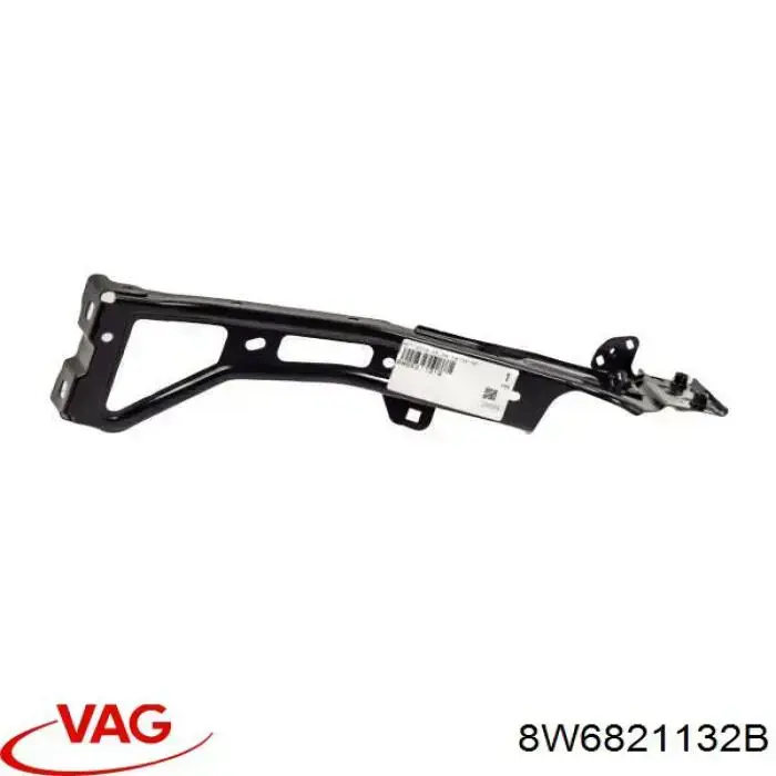 Consola dianteira de fixação do pára-lama dianteiro direito VAG 8W6821132B preço, a partir de 82,76 USD