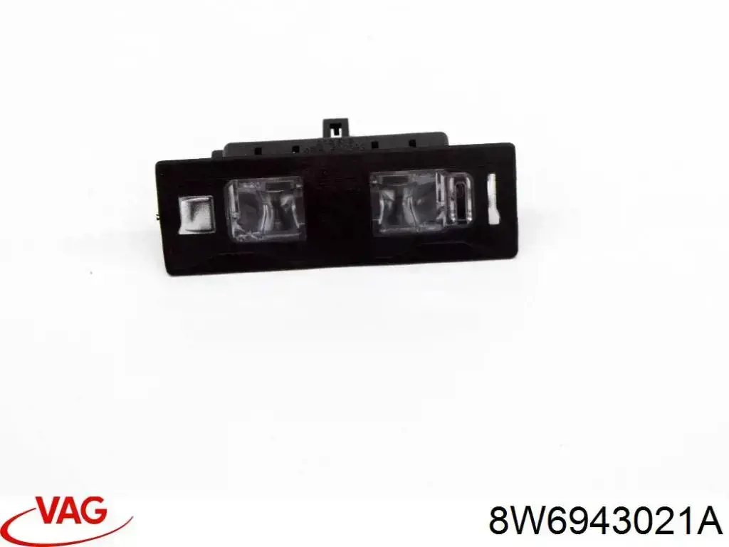 8W6943021A VAG Lanterna da luz de fundo de matrícula traseira