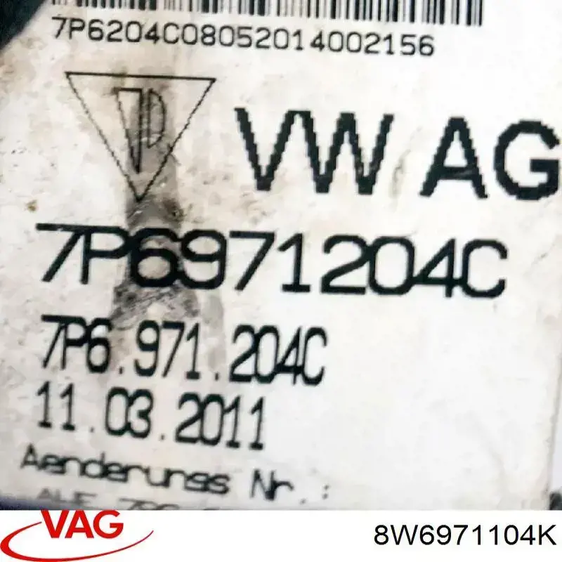 VAG 8W6971104K preço, a partir de 320,84 USD