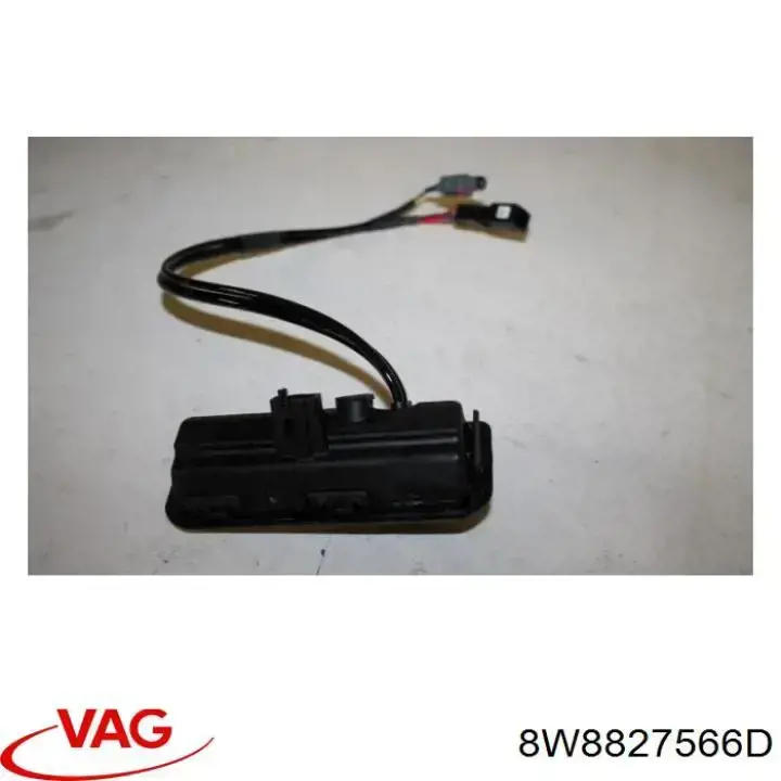 8W8827566D VAG Câmara do sistema para asseguramento de visibilidade