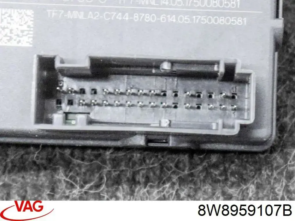 8W8959107B VAG Módulo de direção (Centralina eletrônica) de abertura de tampa de porta-malas (de 3ª/5ª porta traseira)