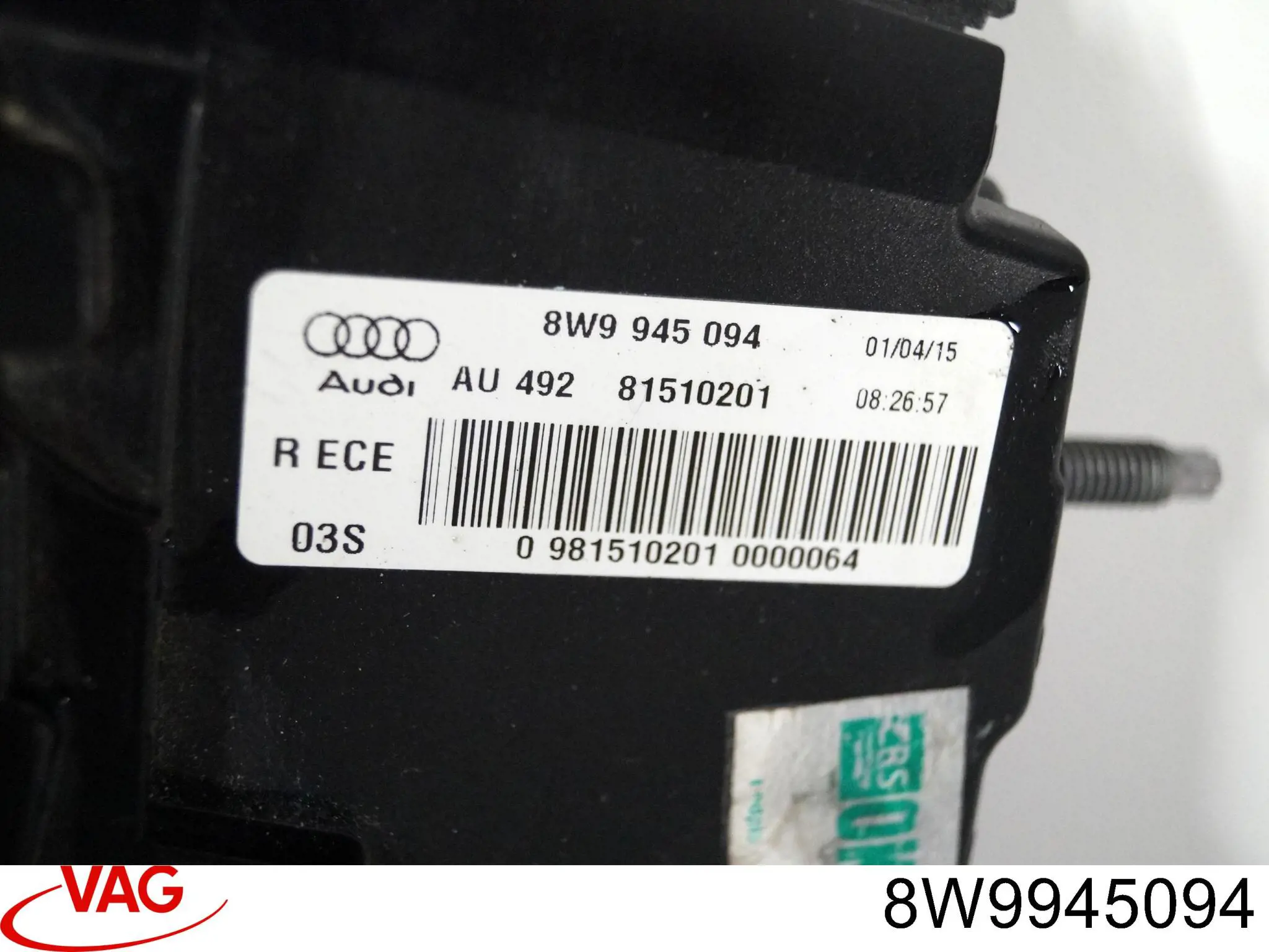 8W9945094 VAG Lanterna traseira direita interna