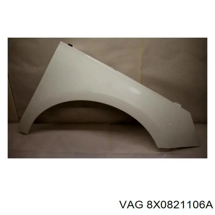 Pára-lama dianteiro direito VAG 8X0821106A preço, a partir de 209,42 USD