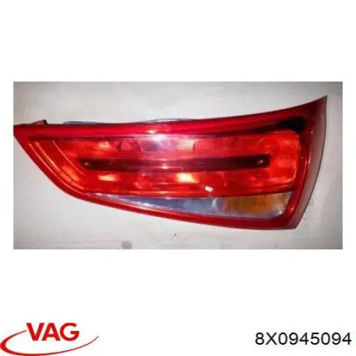 8X0945094 VAG Lanterna traseira direita