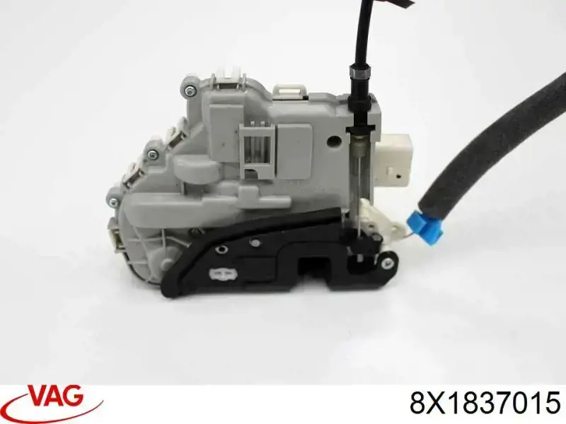 8X1837015 VAG Fecho da porta dianteira esquerda