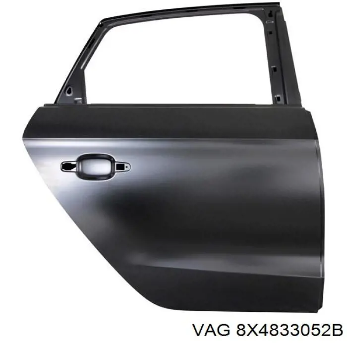 8X4833052B VAG Porta traseira direita