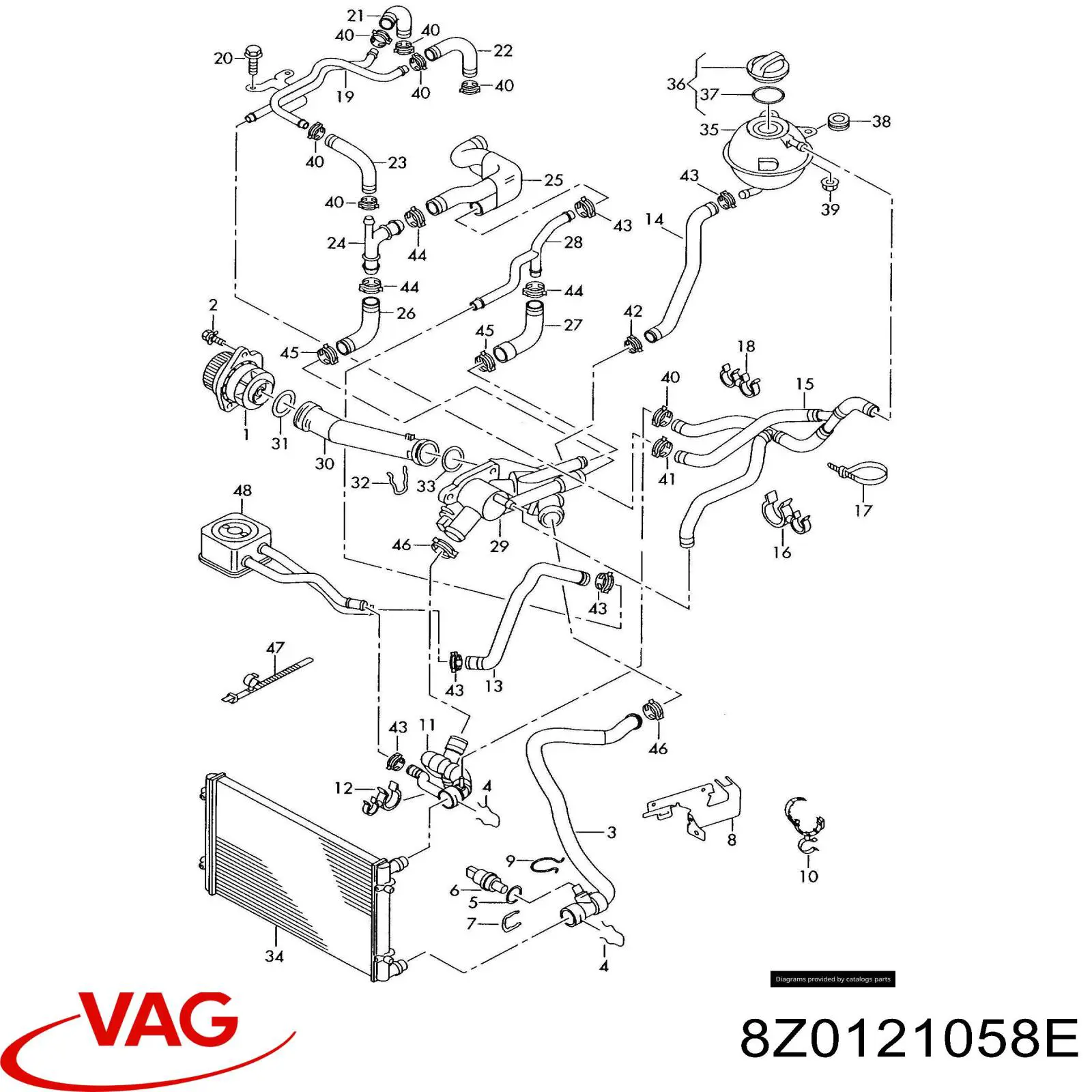 8Z0121058E VAG 
