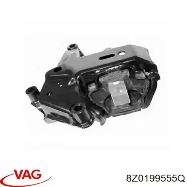 8Z0199555Q VAG Coxim (suporte) esquerdo de motor
