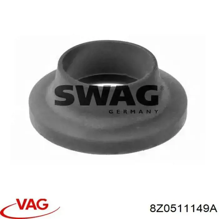 Compre 8Z0511149A VAG Espaçador (anel de borracha) da mola traseira inferior