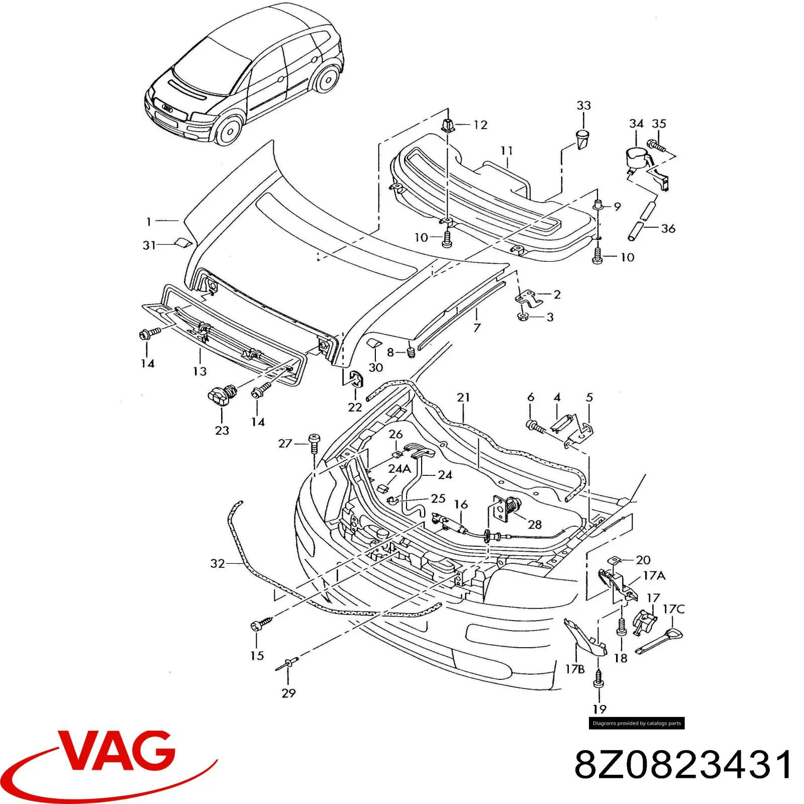8Z0823431 VAG 