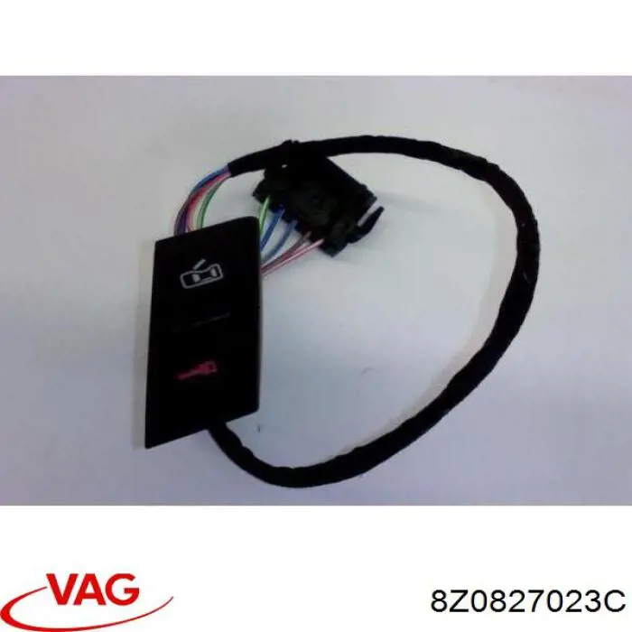 Compre 8Z0827023D VAG Porta traseira (3ª/5ª porta-malas (tampa de alcapão)