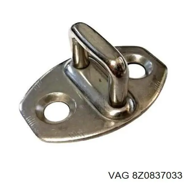 Gozno de garra (parte complementar) de fecho da porta traseira VAG 8Z0837033 preço, a partir de 10,13 USD