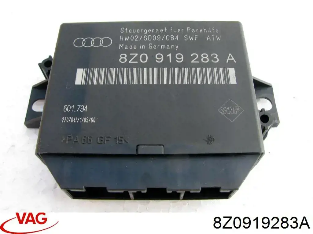 Módulo de direção (Centralina eletrônica) de sensor de estacionamento VAG 8Z0919283A preço, a partir de 98,75 USD