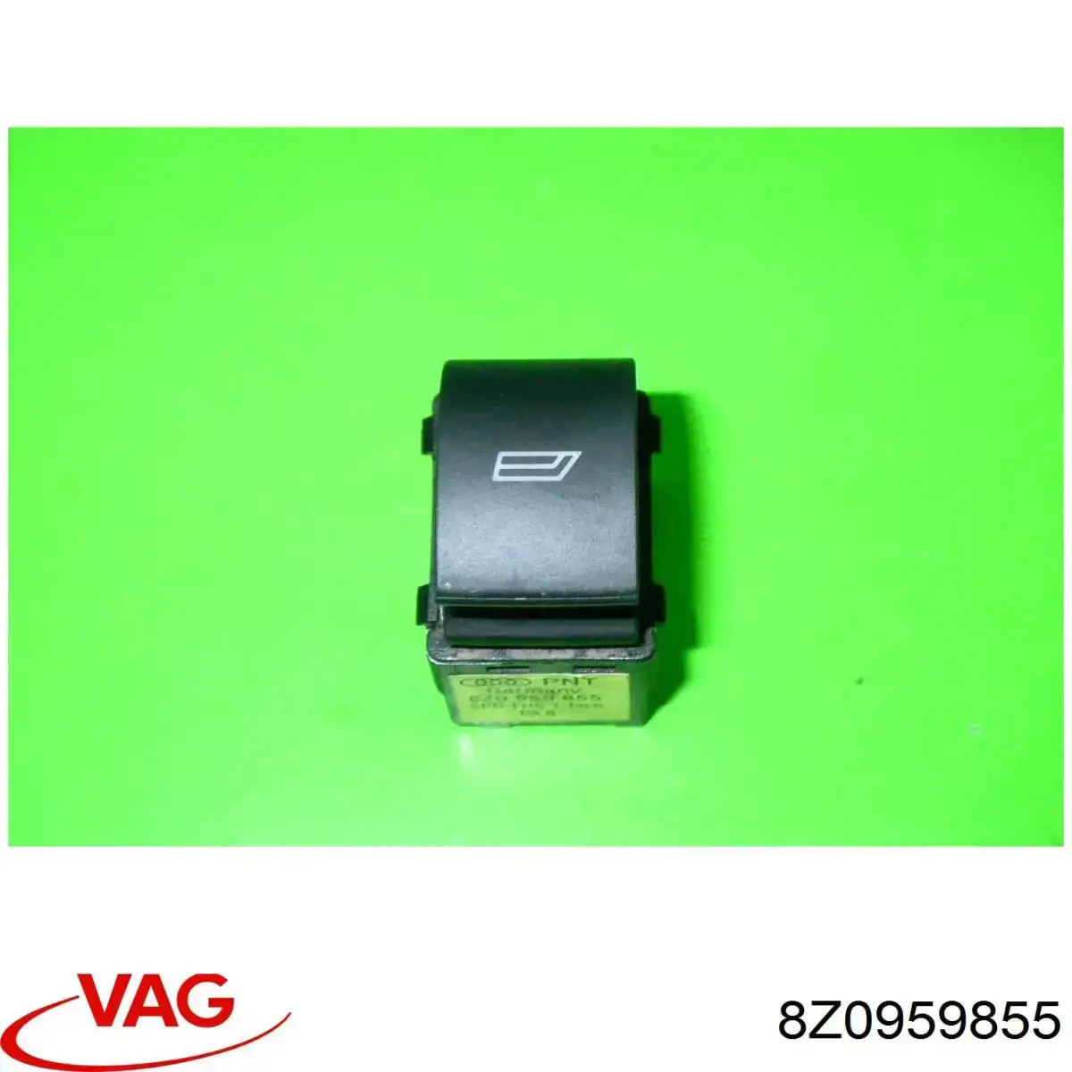 8Z0959855 VAG Unidade de botões dianteira esquerda de controlo de elevador de vidro