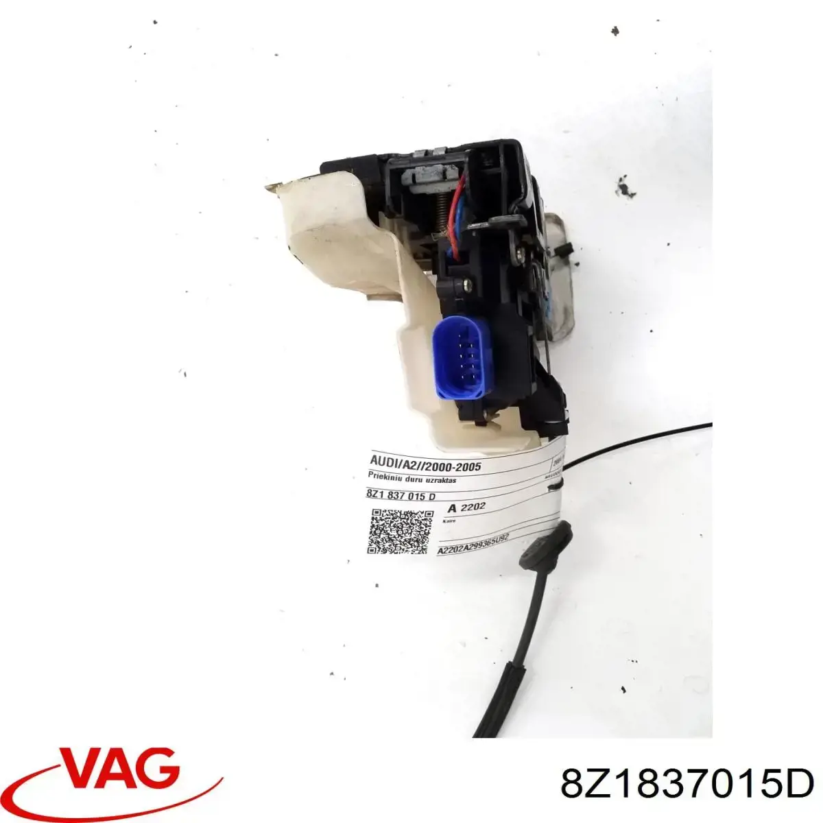 8Z1837015D VAG Fecho da porta dianteira esquerda