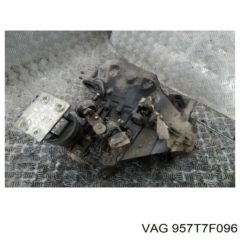 Caixa de Mudança montada (caixa mecânica de velocidades) VAG 957T7F096 preço, a partir de 420,53 USD