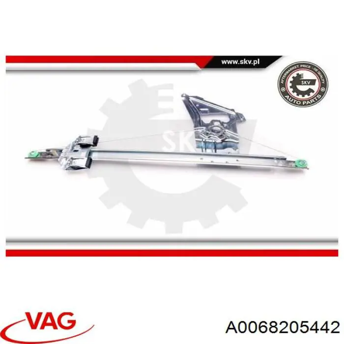 68205442 Mercedes Motor de acionamento de vidro da porta dianteira esquerda