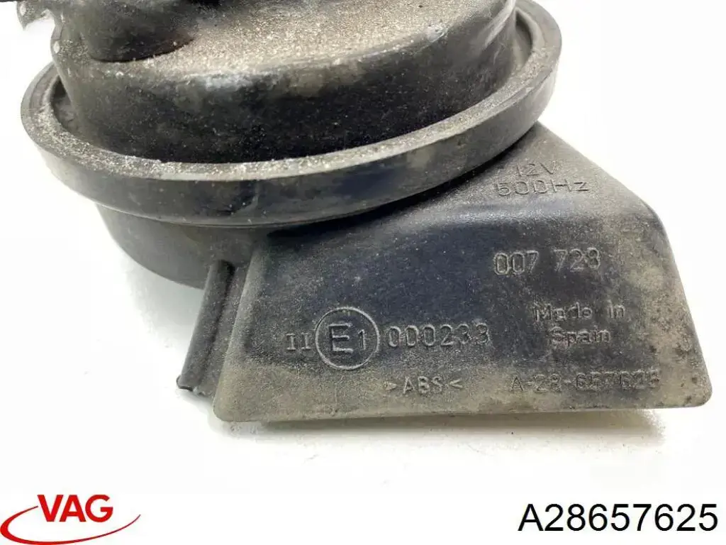 Sinal sonoro (cláxon) VAG A28657625