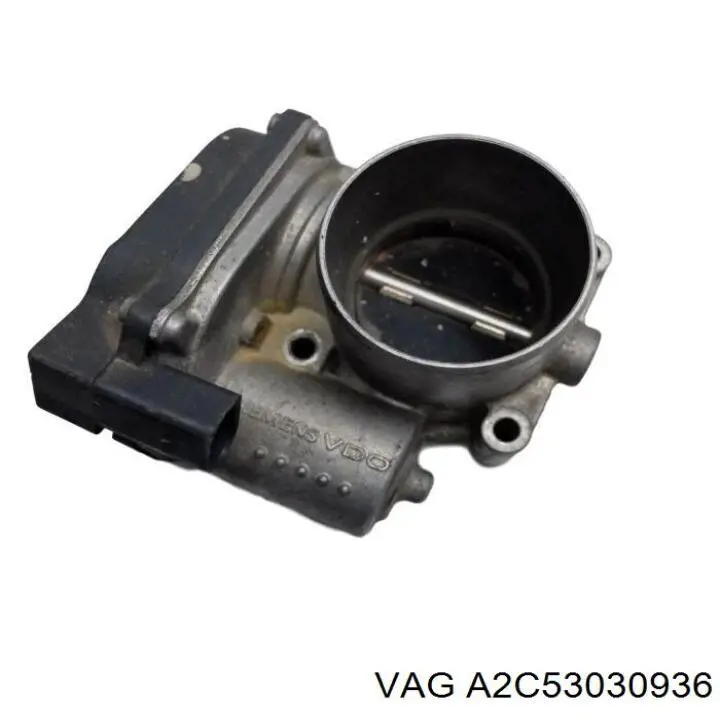 A2C53030936 VAG Válvula de borboleta montada