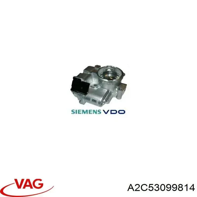 Compre A2C53099814 VAG Válvula de borboleta montada