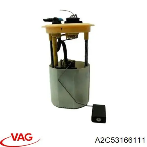 A2C53166111 VAG Módulo de bomba de combustível com sensor do nível de combustível