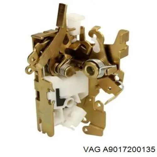 Fecho da porta dianteira esquerda A9017200135 VAG