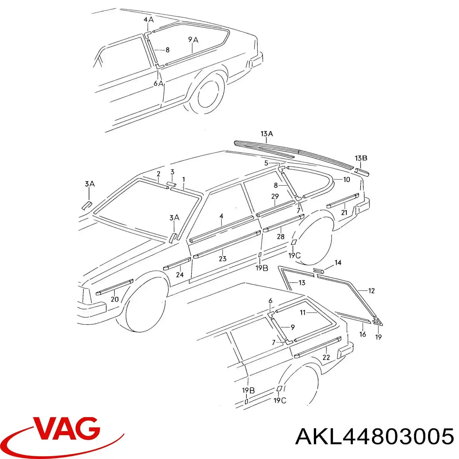 Compre AKL44803005 VAG 