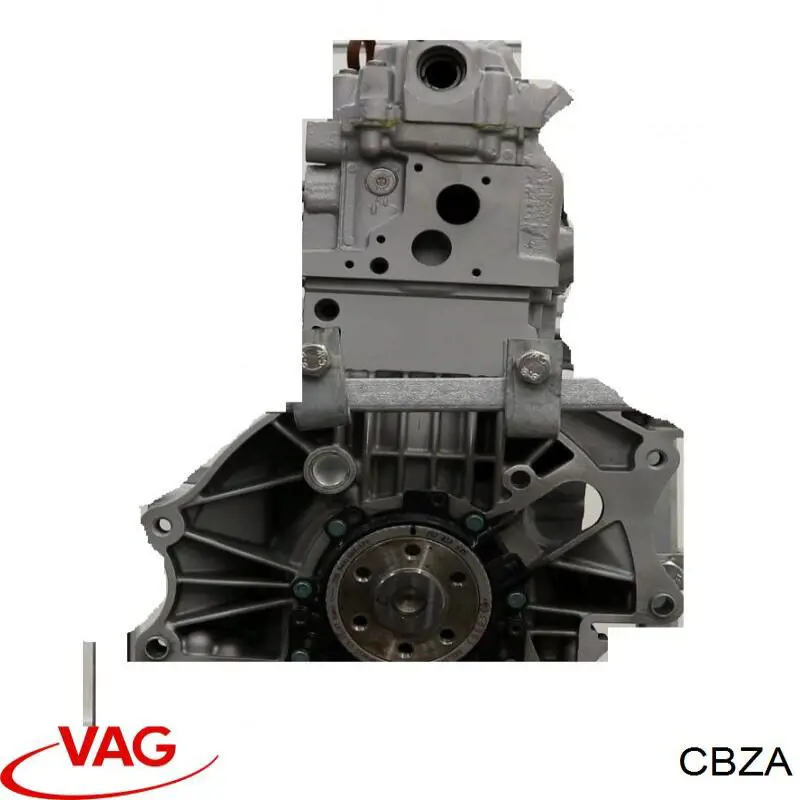 CBZA VAG Motor montado