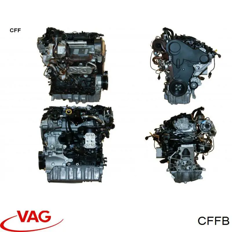 CFFB VAG Motor montado