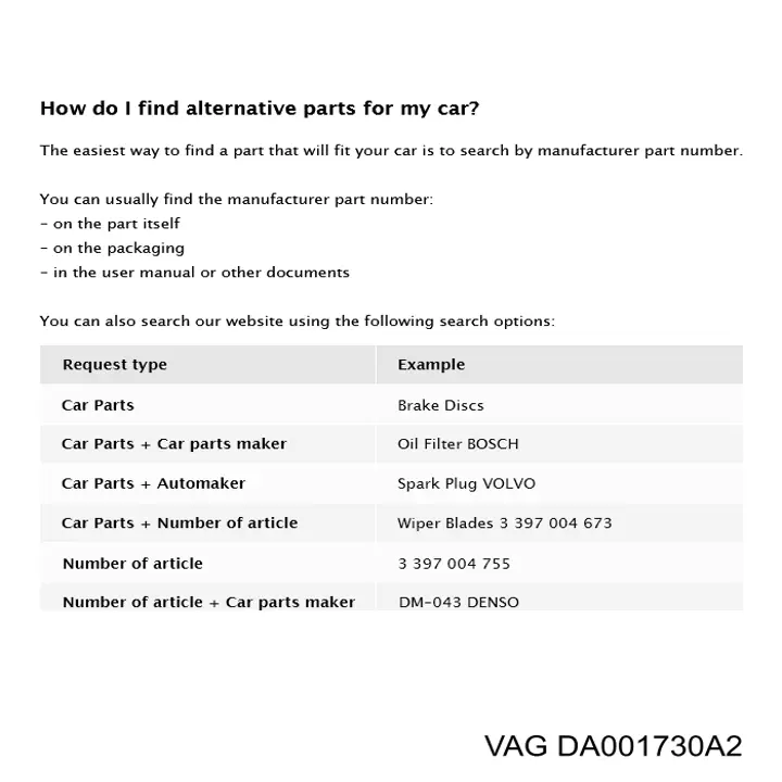 D173KD2A1 VAG 
