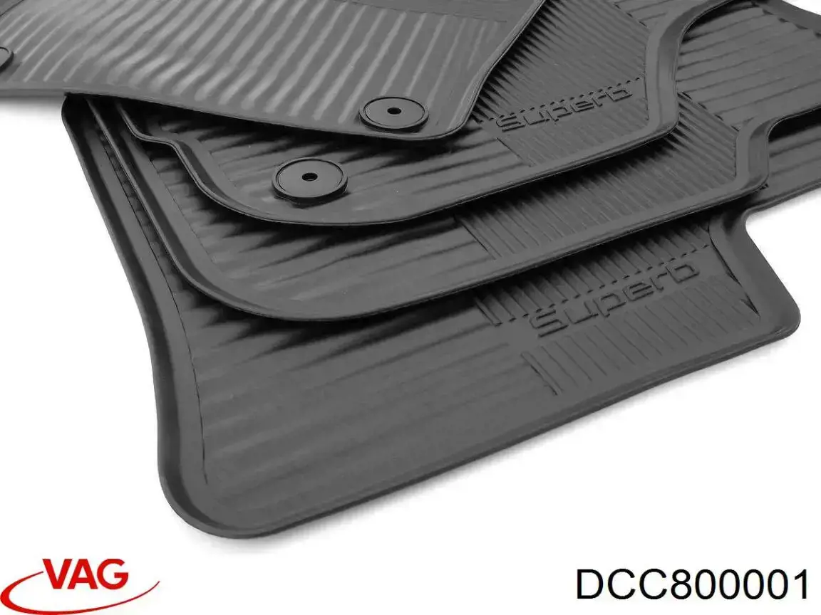 Compre DCC800001 VAG Tapetes dianteiros + traseiros, kit