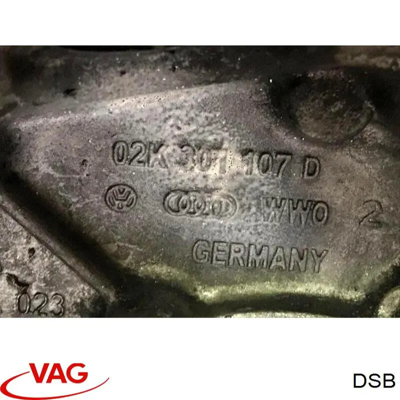 DSB VAG Caixa de Mudança montada (caixa mecânica de velocidades)