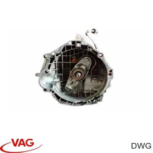 DWG VAG Caixa de Mudança montada (caixa mecânica de velocidades)
