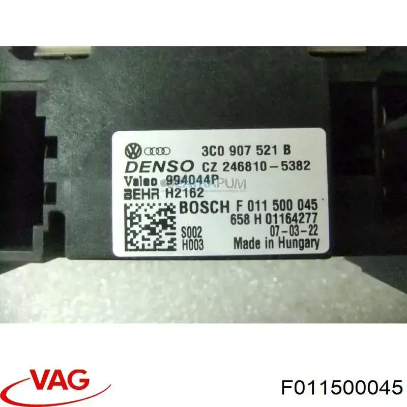  VAG F011500045 preço, a partir de 70,35 USD