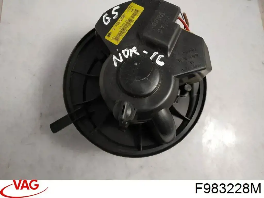 F983228M VAG Motor de ventilador de forno (de aquecedor de salão)