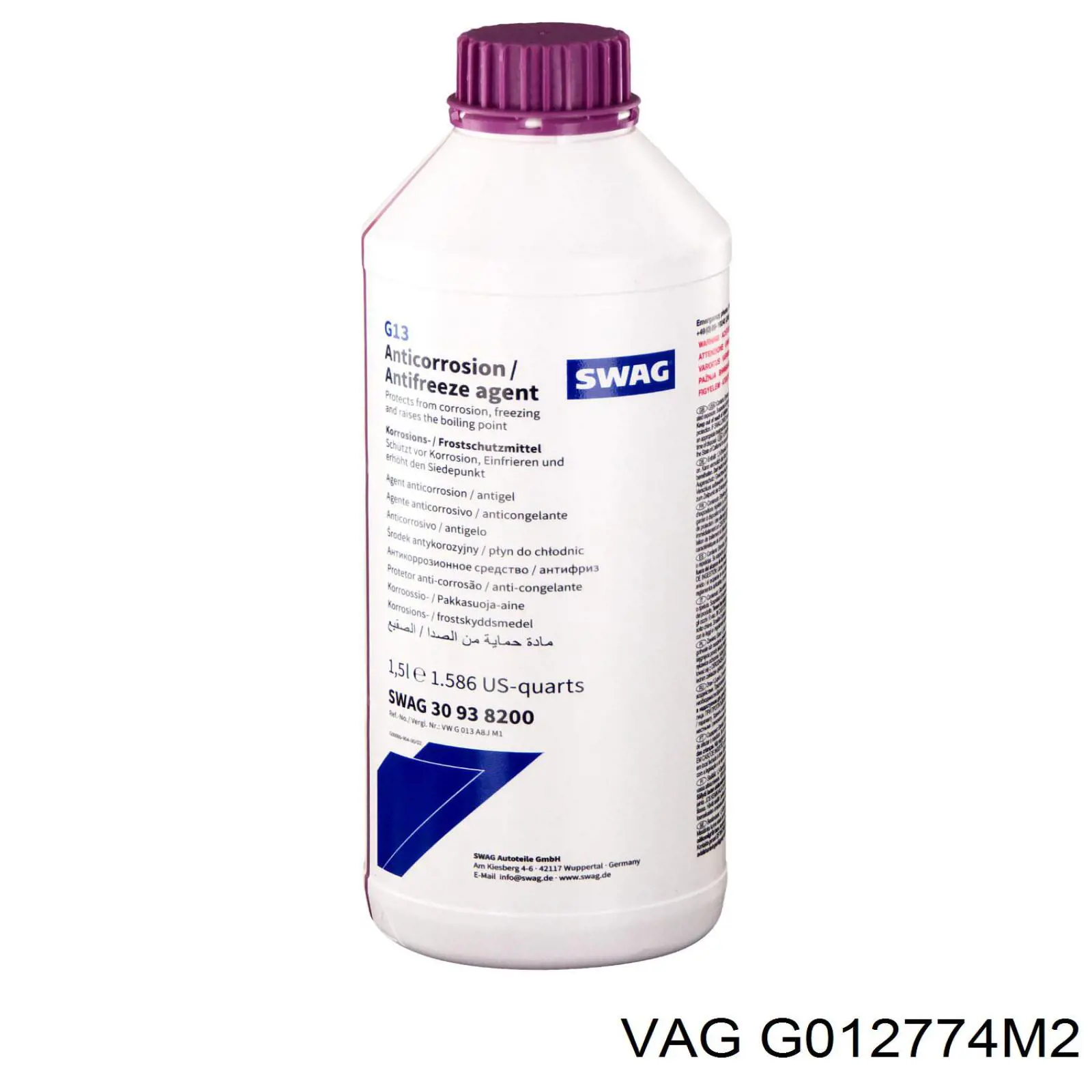 G012774M2 VAG Fluido de esfriamento