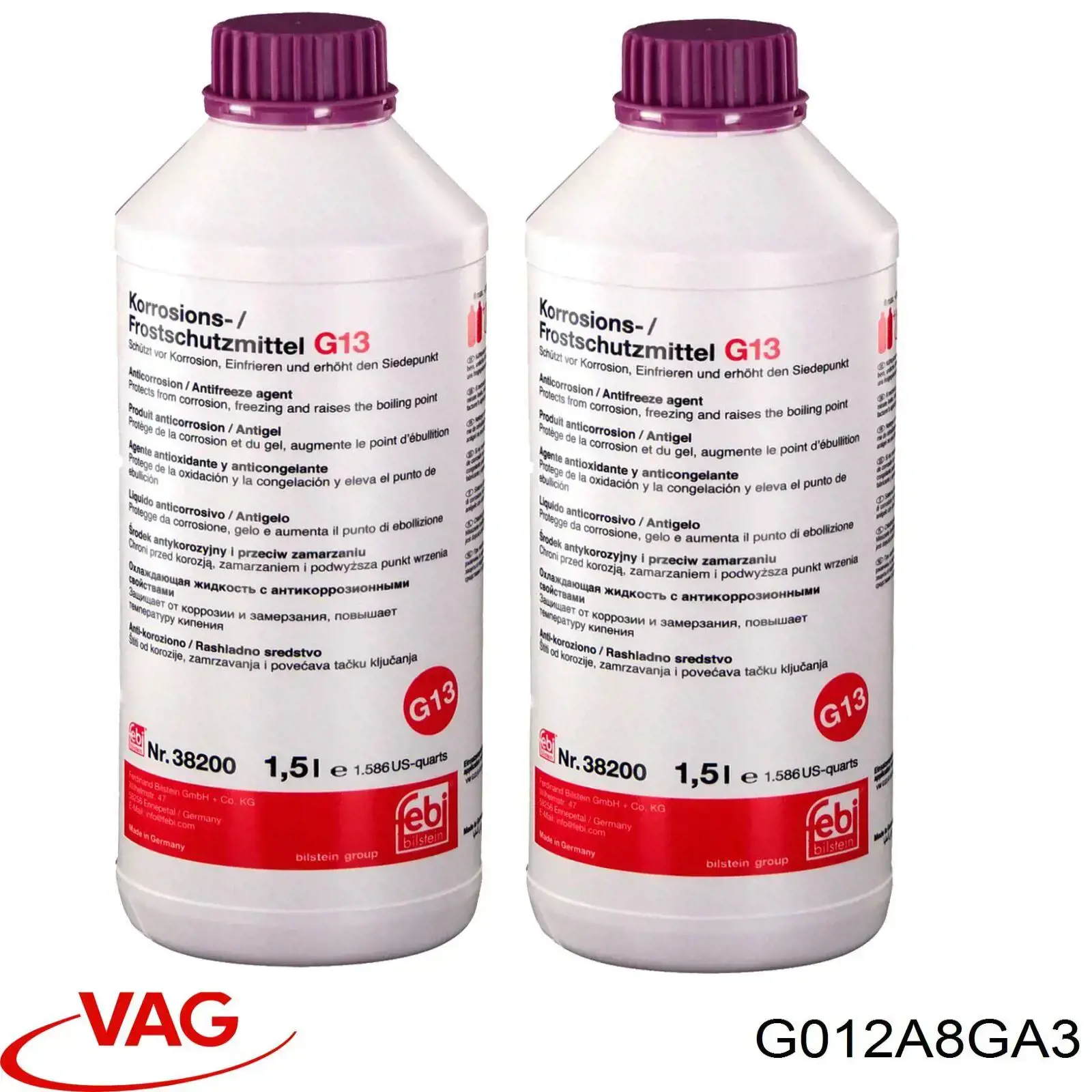 Compre G012A8GA3 VAG Fluido de esfriamento