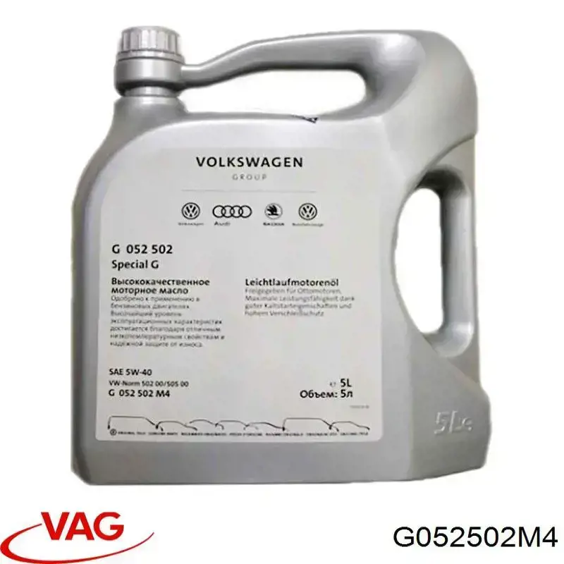 Óleo para motor VAG G052502M4 preço, a partir de 49,60 USD