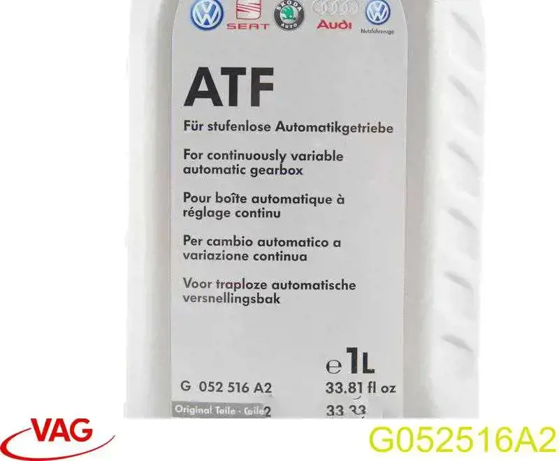 Óleo de transmissão VAG G052516A2 preço, a partir de 47,86 USD