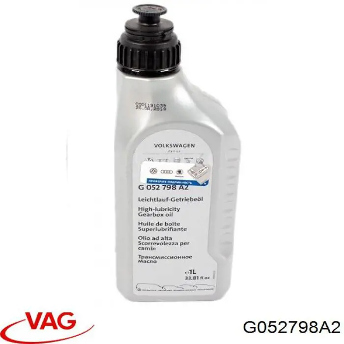 Óleo de transmissão VAG G052798A2 preço, a partir de 72,41 USD