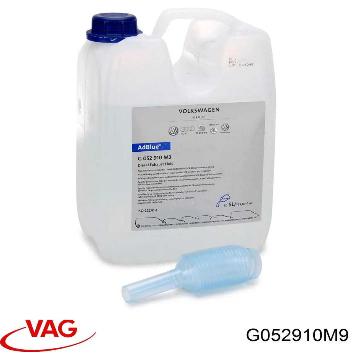 G052910D9 VAG Fluido AD Blue, ureia