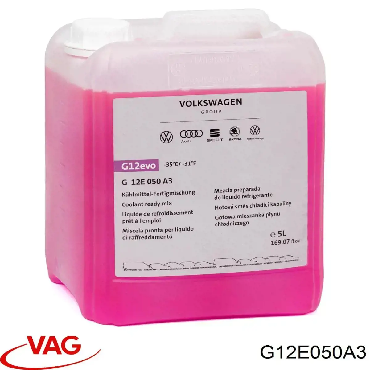 Fluido de esfriamento VAG G12E050A3 preço, a partir de 48,47 USD