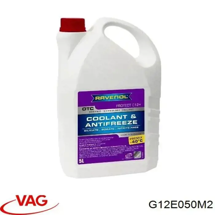Fluido de esfriamento VAG G12E050M2 preço, a partir de 28,55 USD